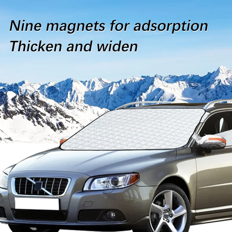 Auto Exterior Accessories For Volvo V70 Winter Car Snow Shield Shade Front Windshield  Waterproof Ice-Frost Sunshade Cover