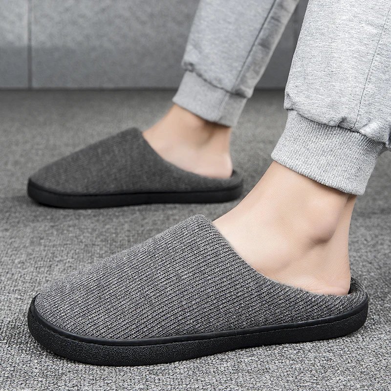 Sandal Rumah Pria Musim Dingin - Men'S Shoes With Memory Foam ulasan dan harga