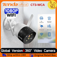 Tenda 1080P Outdoor Surveillance Camera Security Wireless Bullet Wifi Camera Video Surveillance Camera Full Color Night Vision