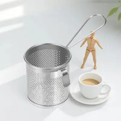 

Hot Pot Colander Mesh Net Hanging Separation Sieve Easy Clean Filter For Home Restaurant Use Kitchen Bar Tool Long