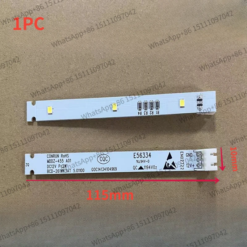 CQC14134104969 for refrigerator freezer LED light bar lighting BCD-450W 261WK