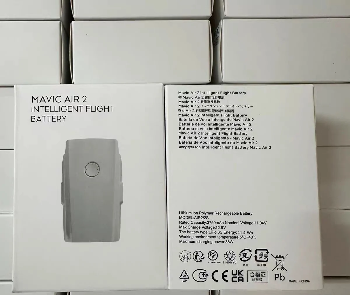 3750mAh Batteries For DJI Mavic Air 2S Accessories Intelligent Flight Battery For Air 2 Repair Parts New Battery