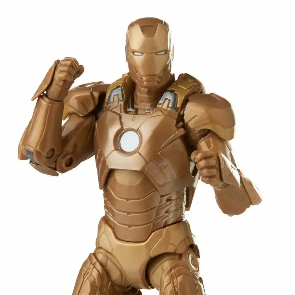 Marvel Legends Infinity Saga Ironman Mark XXI e Happy Hogan 2