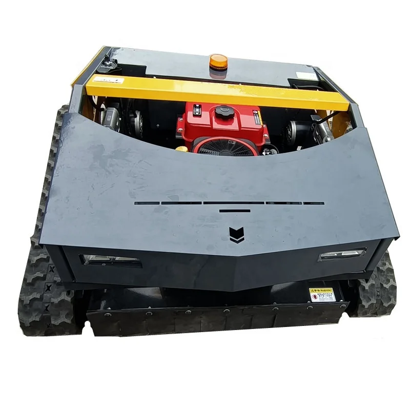 Remote Control Lawn Mower Crawler 800MM 16HP Lawn Mower