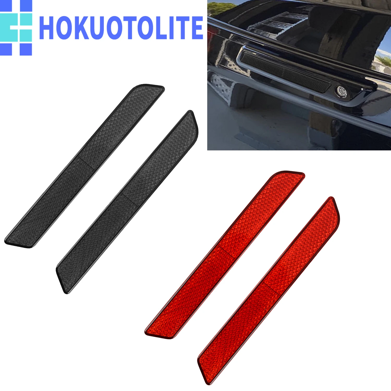 

Motorcycle Hard Saddlebag Latch Covers Reflectors Inserts For Harley Touring Street Glide Electra Glide Road Glide Road King