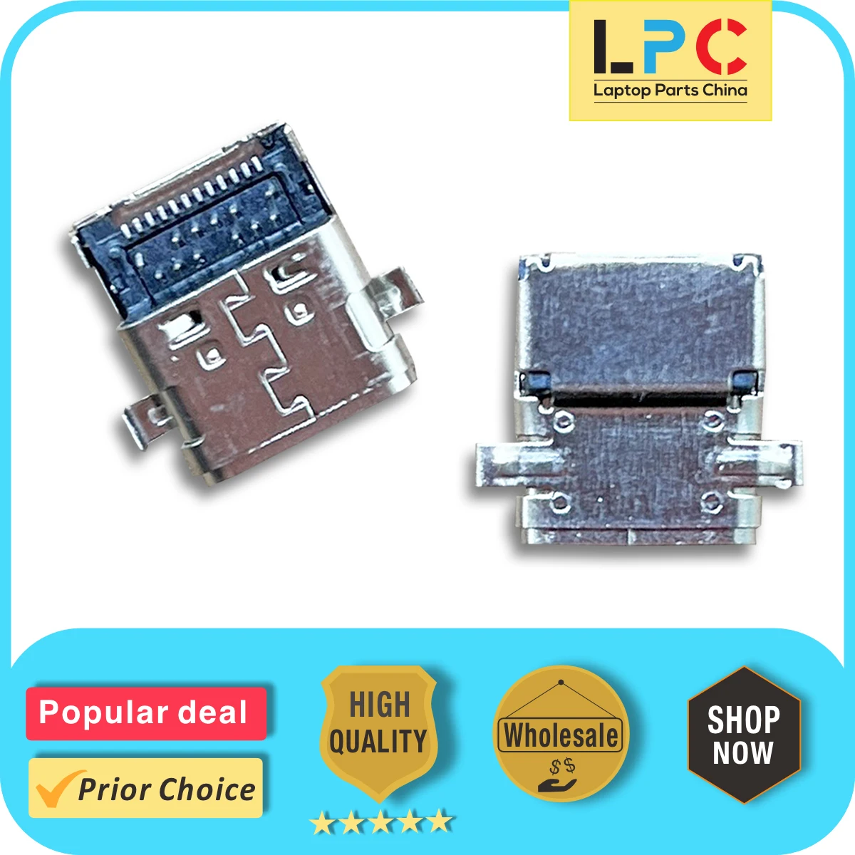 For ASUS C223N  C223NA C423NA C425T C523N USB Type-C  Series DC Power Jack Charging Port Socket Connector Original New