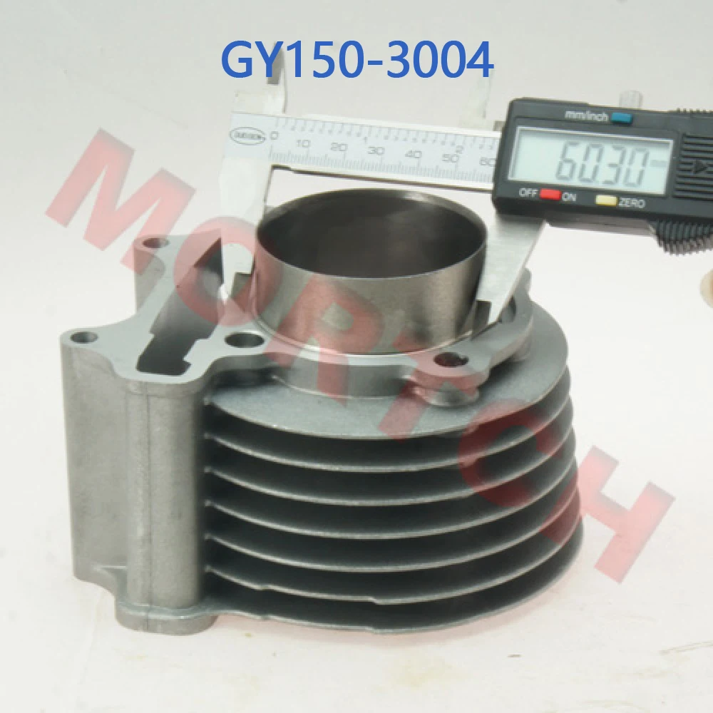 GY150-3004 중국 스쿠터용 실린더 블록 (57.4mm), GY6 125cc 150cc, 152QMI 157QMJ 엔진