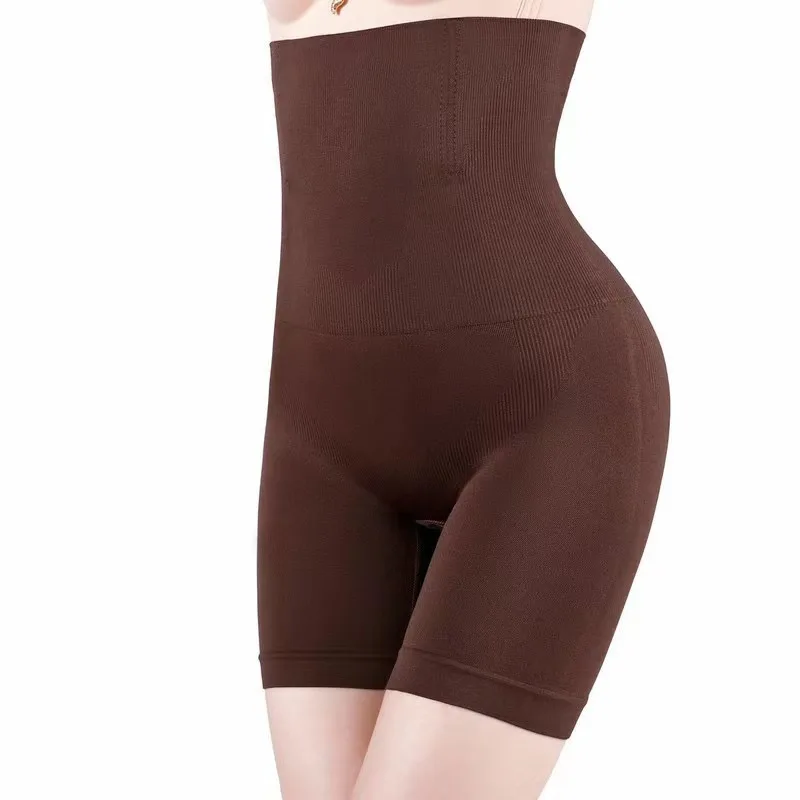 2pcs Women Belly Shaping Brief High Waist Lifting Hip Pants Slimming Panties Plus Size Postpartum Shaper Underwear Safety Panty