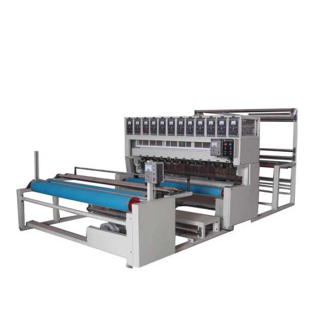 High speed ultrasonic fabric embossing machine