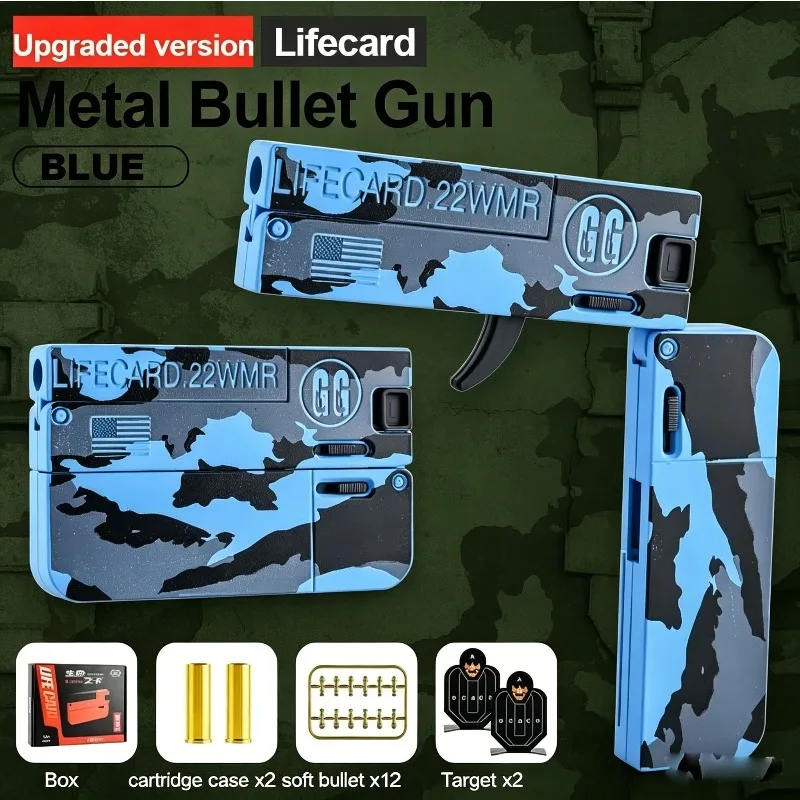 card of life Alloy Folding Interactive Toy Art Collection Interactive Play Desktop Gift for Kids Youth