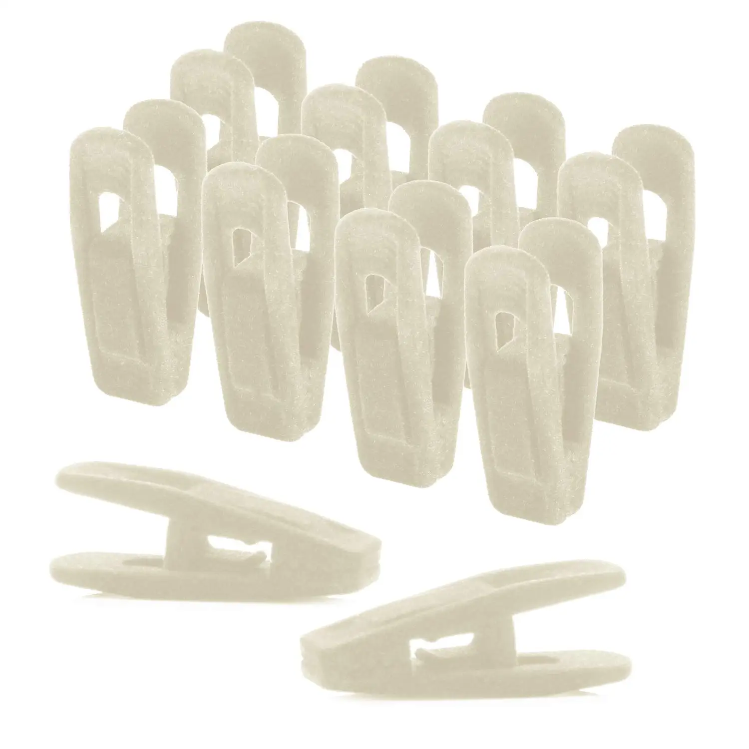 Velvet Clips, 20/50/100 Pack, Durable Non- Breaking Material, Matching Hangers of Our Brand and Your existing Velvet Hanger