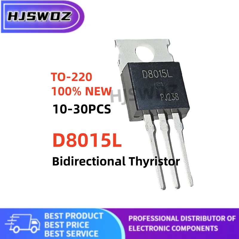 10-20-30PCS New D8015L Bidirectional silicon Thyristor transistors TO-220