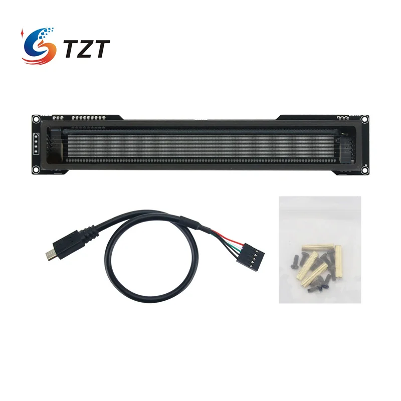 

TZT AIDA64 Sub-Screen High Performance VFD Display Screen Computer Information Display USB2VFD