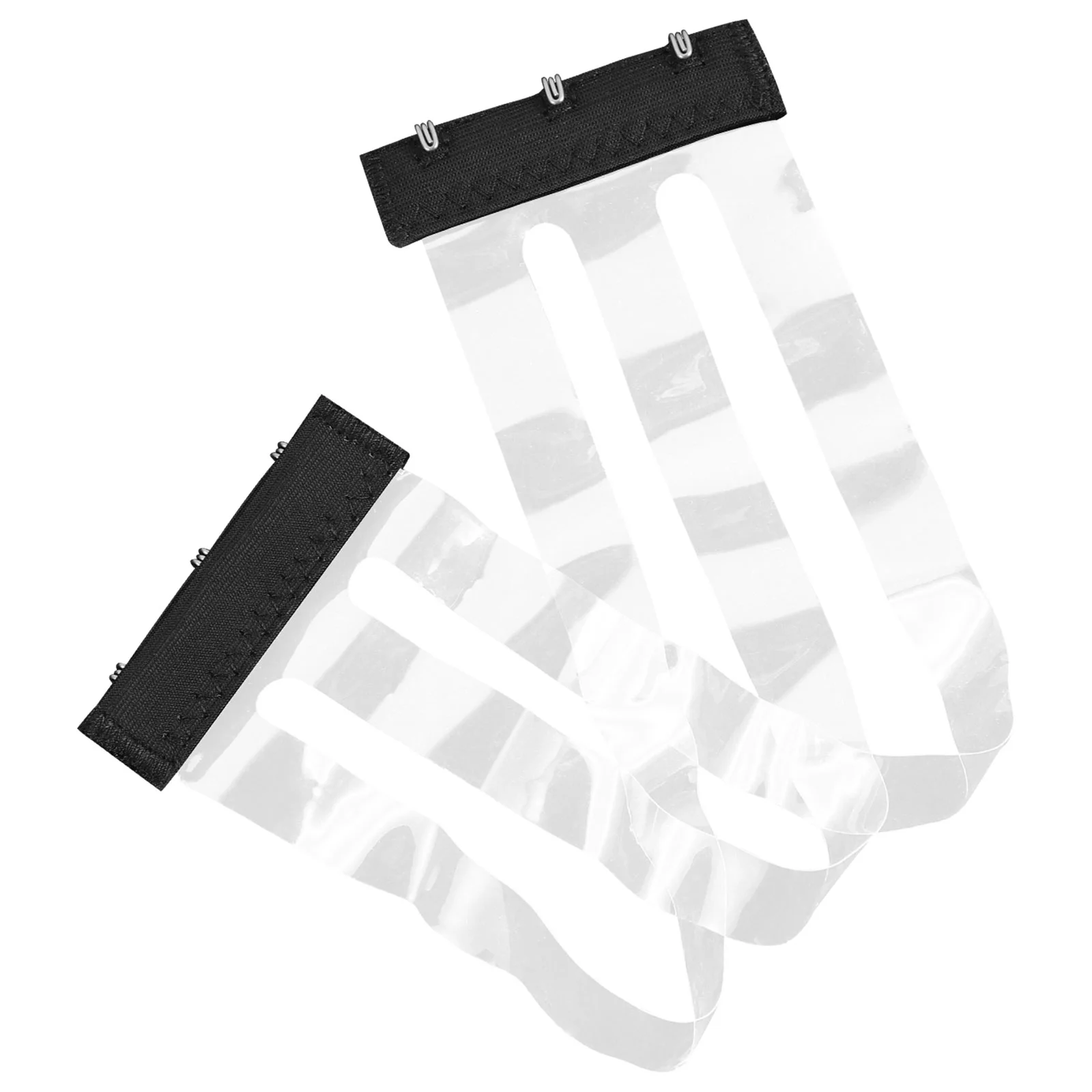 Transparent Shoulder Strap Summer All-match Invisible Extensions 3 Hook Extenders Belt Polyester for Women