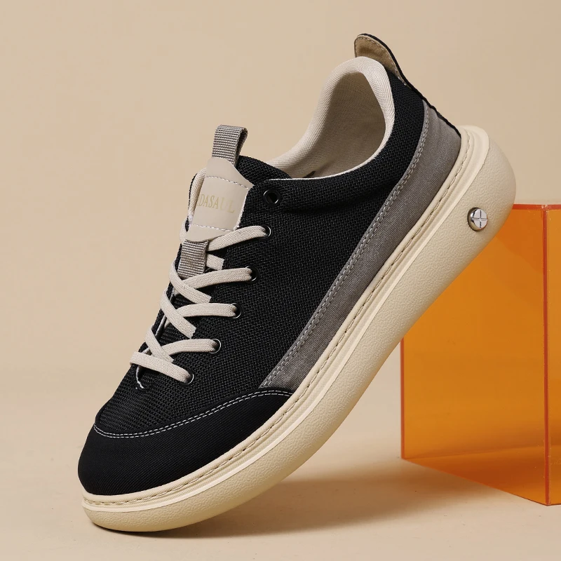 

Новые мужские дышащие легкие повседневные тканевые туфли с низким вырезом 250517