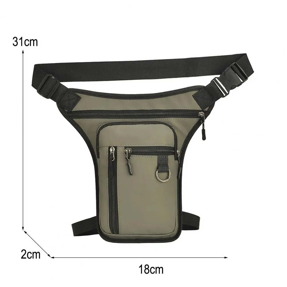 Tactical Travel Bag Waterproof Motorcycle Waist Leg Bag Men Hip Bum Pack Leg Side Bag Ride Bags Outdoor Casual Fanny Pack