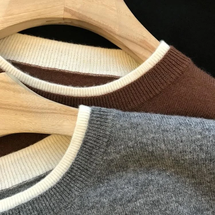 سترة Ne محبوكة مستديرة 0% Camere 90% لون الصوف تصميم Blo أوائل الخريف الأصلي لينة مريحة المرأة Faion #1