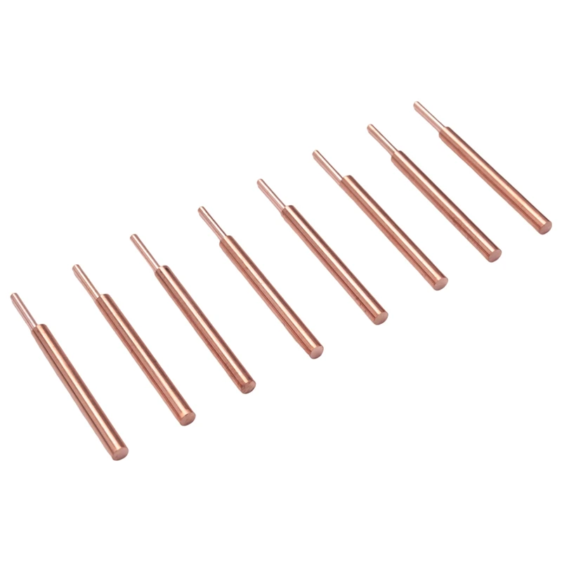 8PCS Welding Needle Aluminum Oxide 3mm Eccentric Rod Welding Machine Welding Pen Brazing Battery Nickel Plate