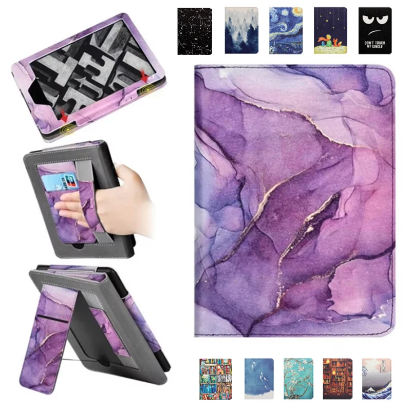 Smart Case für Kindle Paperwhite 12. Generation 7 Zoll SA568B SA569P Handheld Stand Cover Signature Edition 32 GB 7 Zoll mit Kartensteckplatz