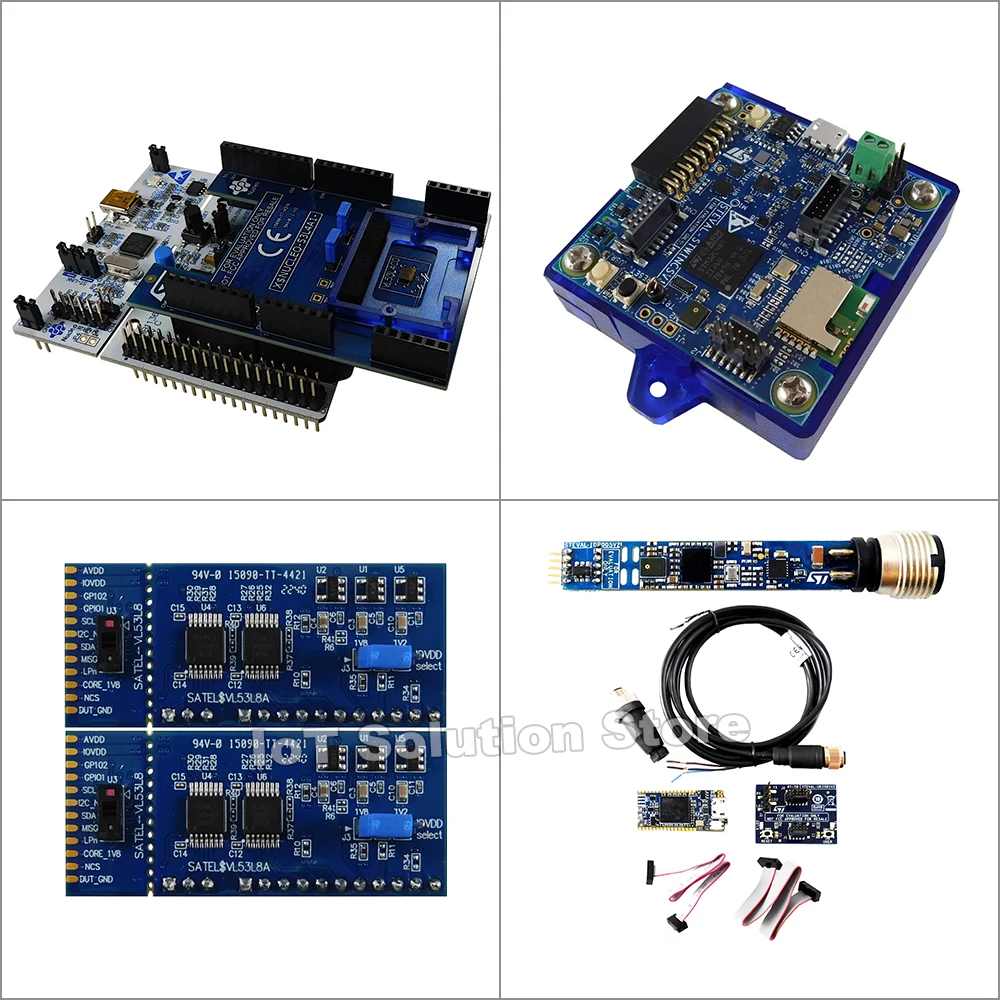 

1Set/Lot P-NUCLEO-53L4A1 P-NUCLEO-53L7A1 SATEL-VL53L8 STEVAL-BFA001V2B STEVAL-C34KAT2 STEVAL-STWINKT1B VD6283TX-SATEL New