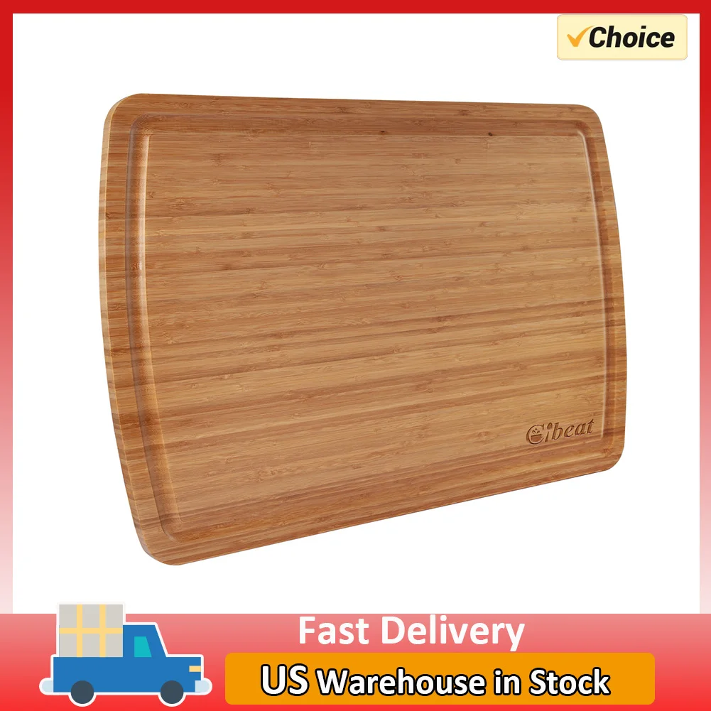 76x51cm Extra Large Cutting Board Bamboo Cutting Board Stove Top Cover Noodle Turkey Meat Cutting Board Charcuterie Board