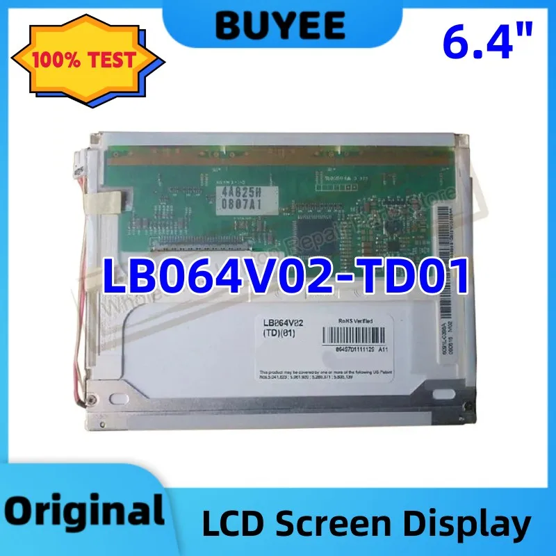 

Original 6.4 Inch LB064V02-TD01 LB064V02(TD)(01) 640x480 30 Pins LCD Screen Display Panel Replacement 100% Testing Works Well