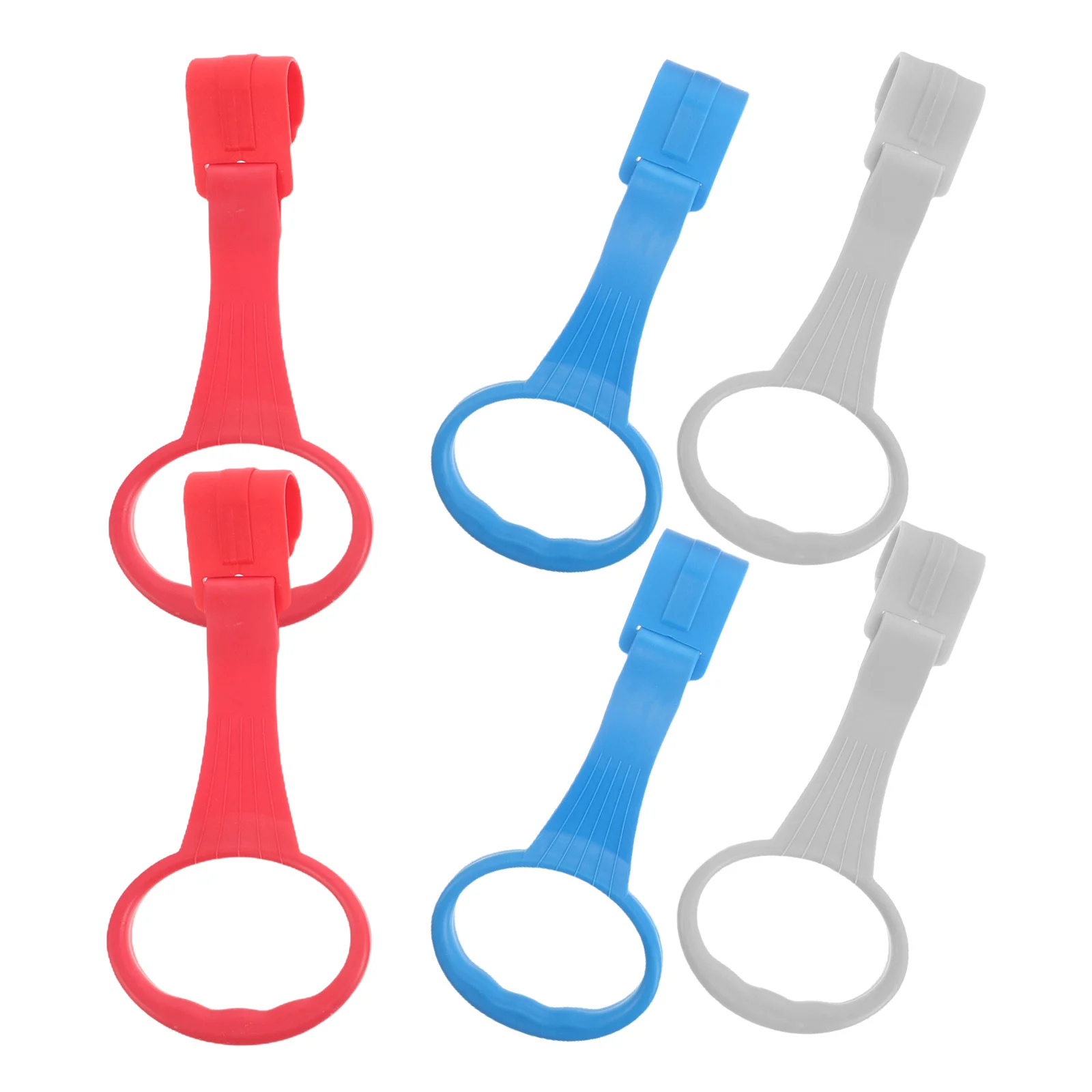 6Pcs Baby Safety Pull Rings Stable Support for Walking Assistance Toddler Playpen Accessories Baby Walking Helper