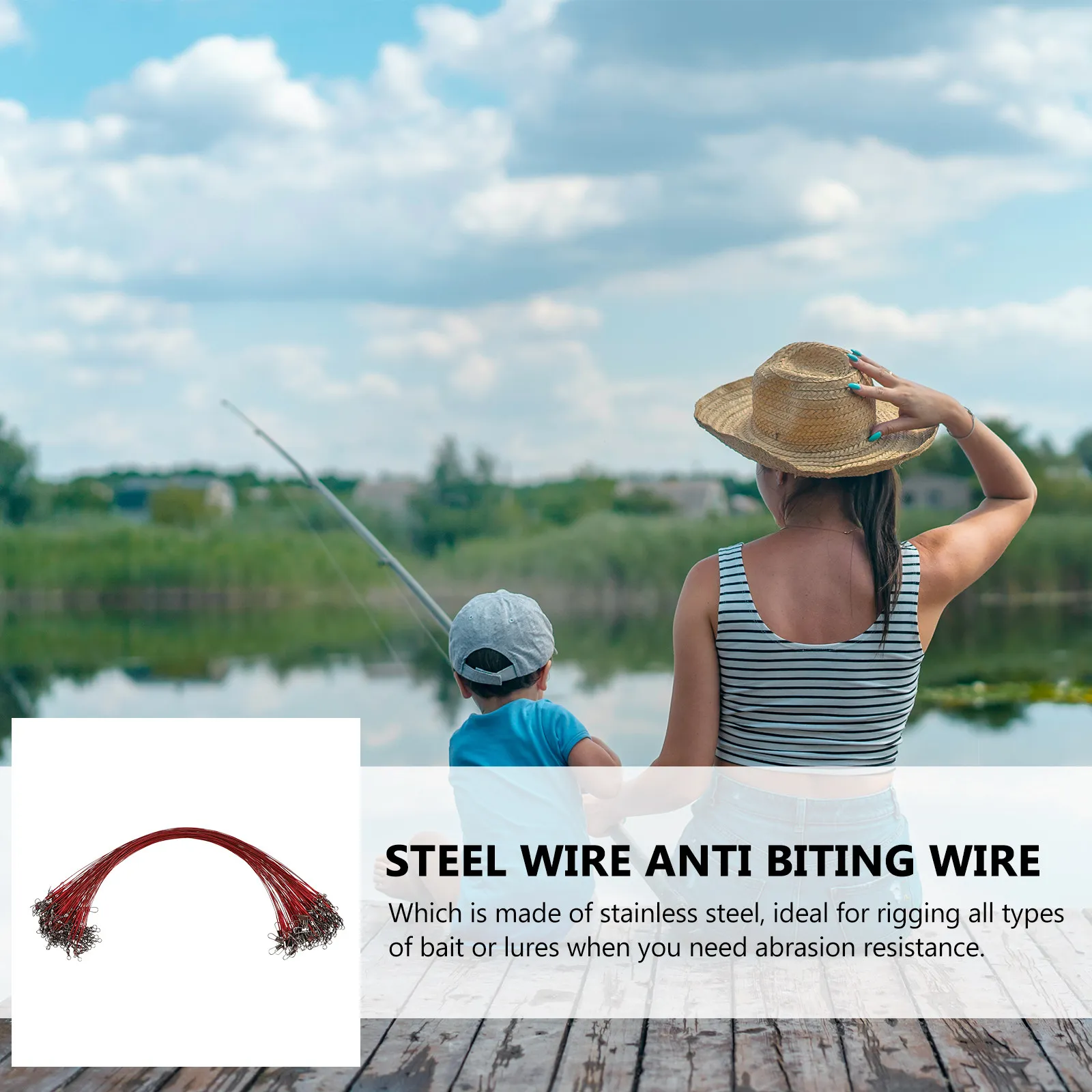 

100 шт. высокопрочных поводков-отводов для защиты от перекусывания, рыболовные снасти, скрывающие основную леску, снижающие внимание рыбы, с буферным эффектом