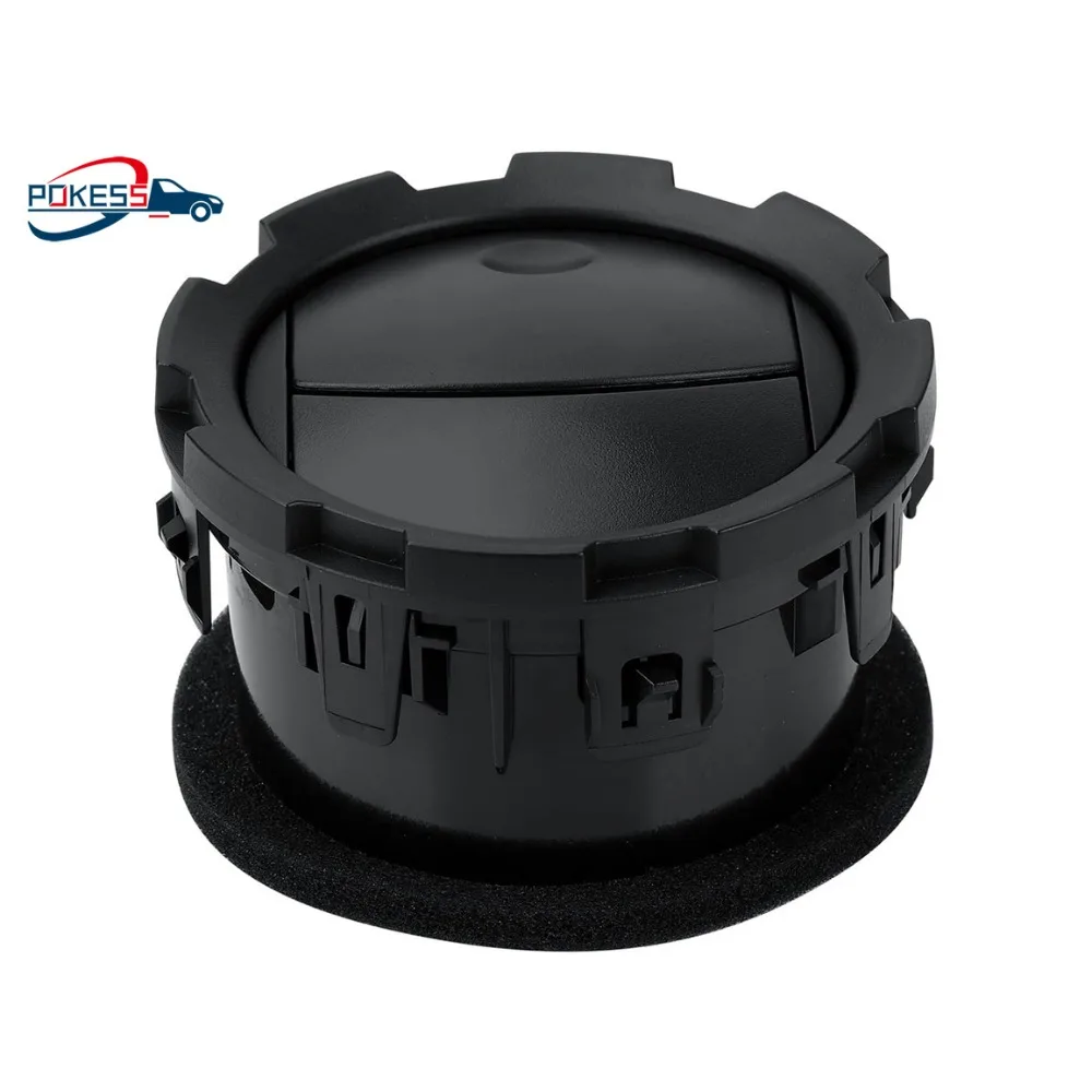 

POKESS Front Interior Dashboard Louvre AC Heater Air Vent Duct Chrome For Ford F150 2009-14 CL3Z19893EA Cars parts