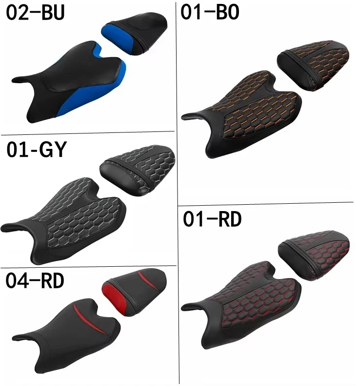 

Driver Rider & Passenger Seat Fit For Yamaha YZF R6 YZFR6 YZF-R6 2008-2016 2009