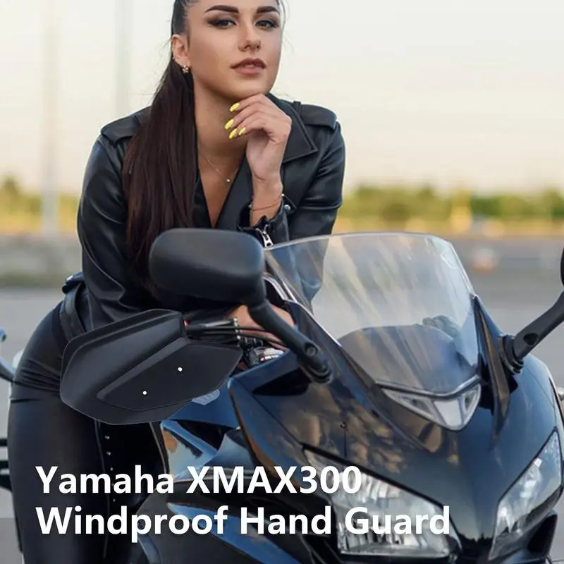 Protector de manos para motocicleta, cubierta a prueba de viento para Yamaha XMAX300, 30x17cm