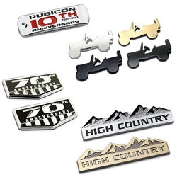 Car Styling for Jeep Grand Commander Cherokee Patriot Compass Wrangler Grand Cherokee Renegade Liberty Metal Sticker Rear Badge