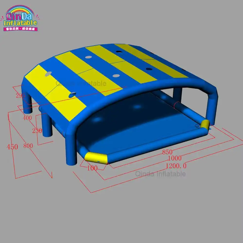 수영장 커버 텐트 텐트가 있는 풍선 수영장