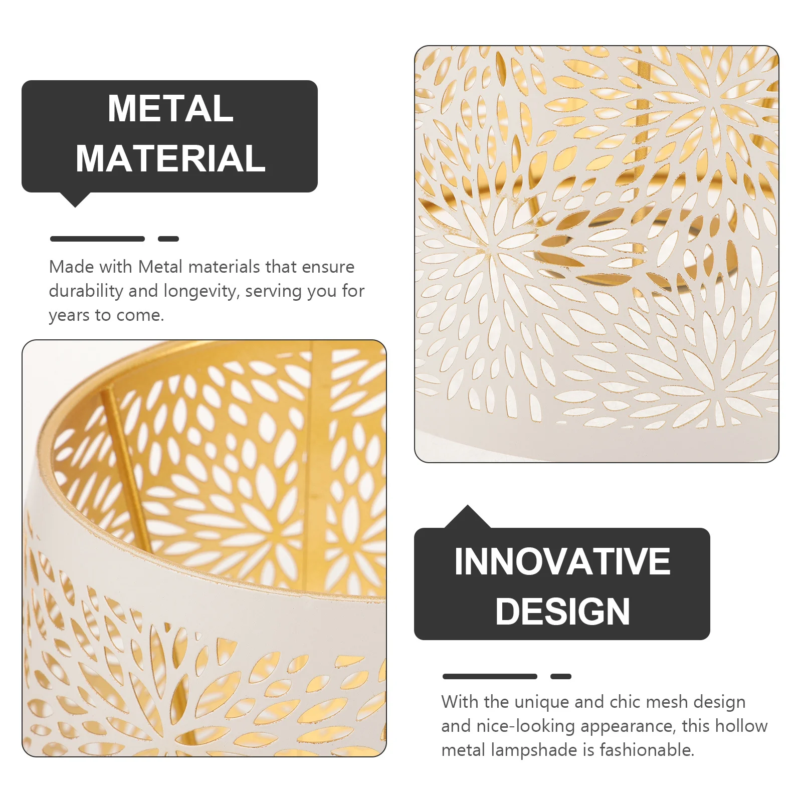 

E27 Hollow Mesh Metal Lampshade Iron Wire Pendant Lamp Shade Decorative Ceiling Light Cover Household Lamp Shade