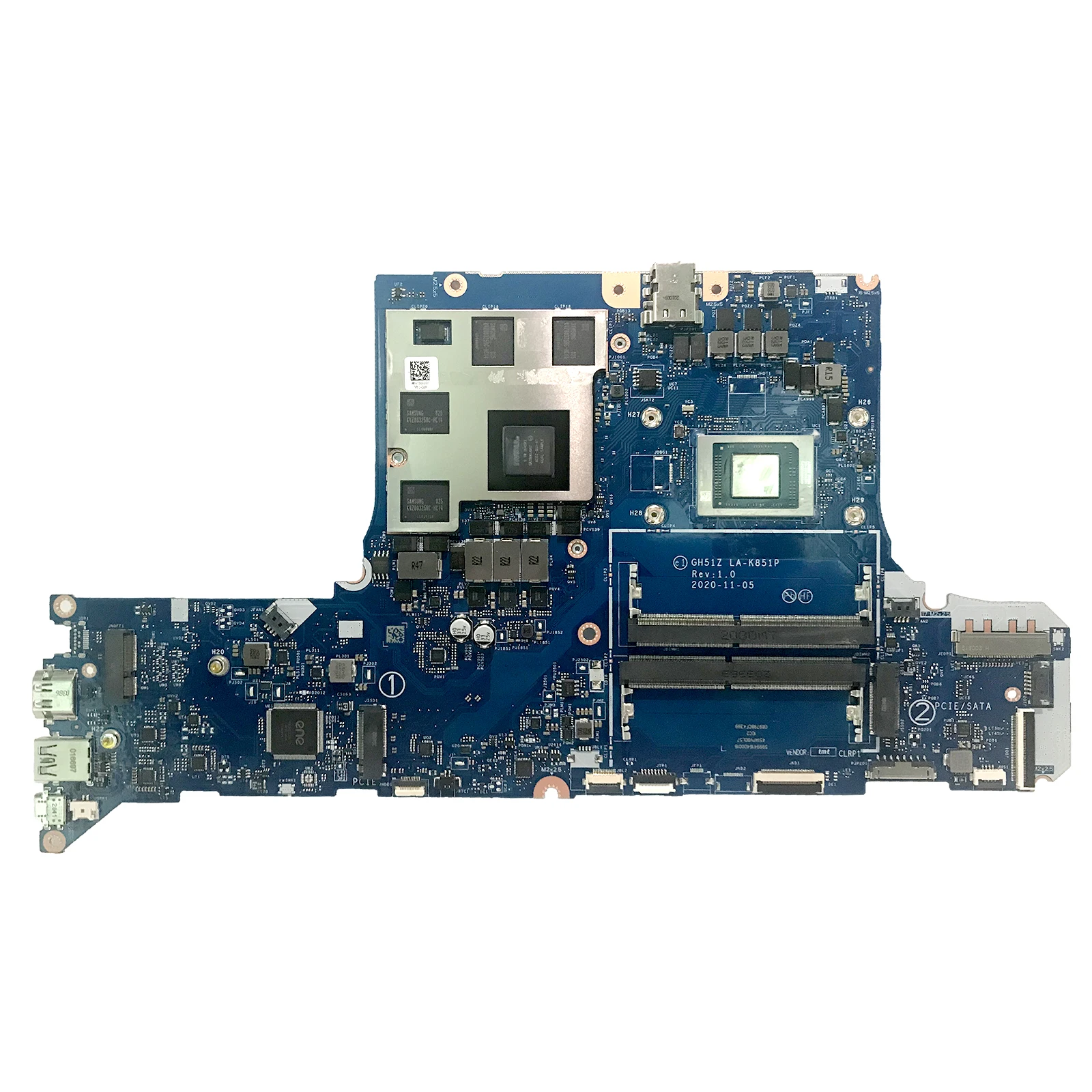 GH51Z LA-K851P Motherboard For ACER AN517-41 Laptop Mainboard With R5-5600H R7-5800H CPU RTX3050 V4G DDR4 Fully Tested