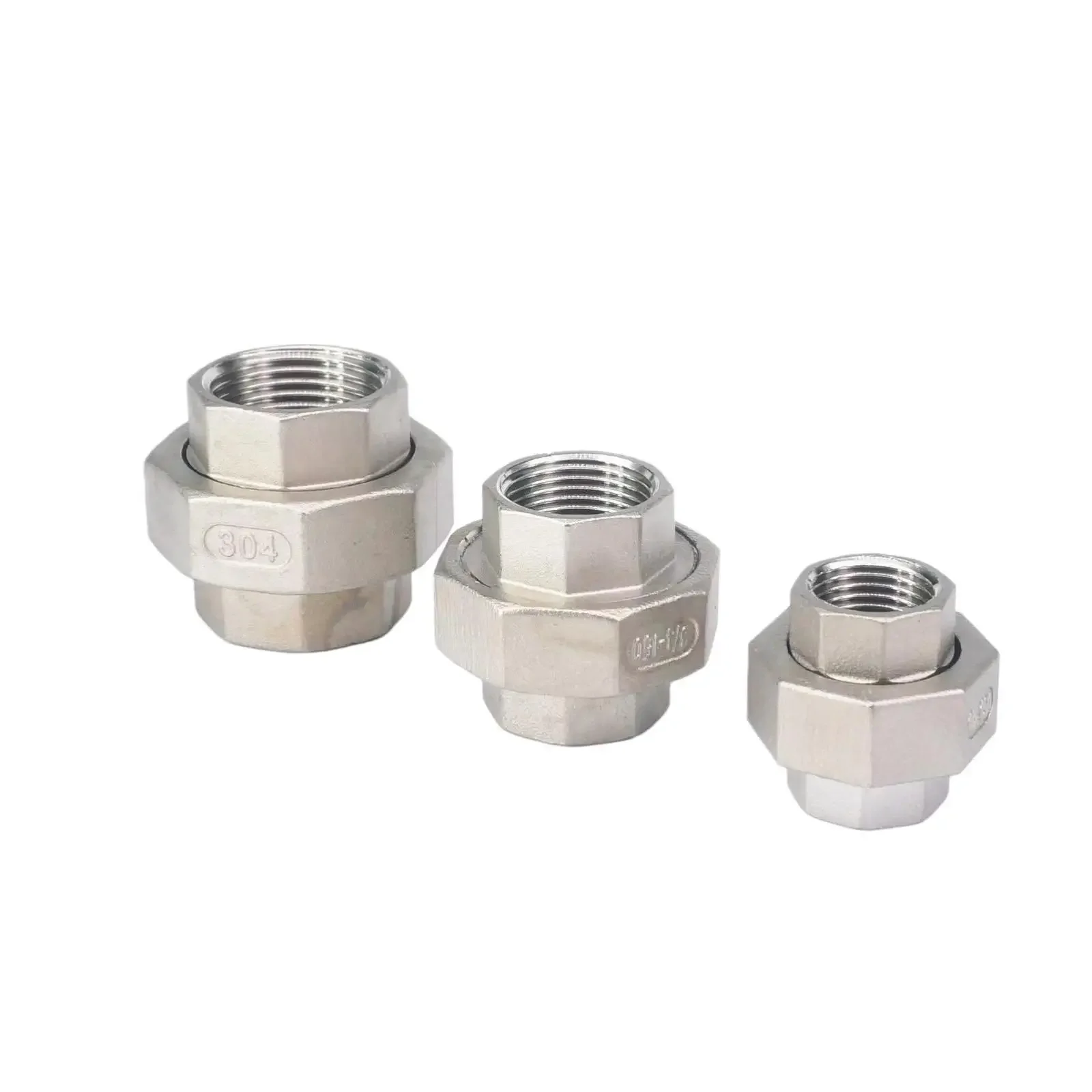 

Равный 1/8 дюйма 1/4 дюйма 3/8 дюйма 1/2 дюйма 3/4 дюйма 1 дюйм BSP с внутренней резьбой из нержавеющей стали 304, шестигранная головка, набор соединителей для фитингов для труб
