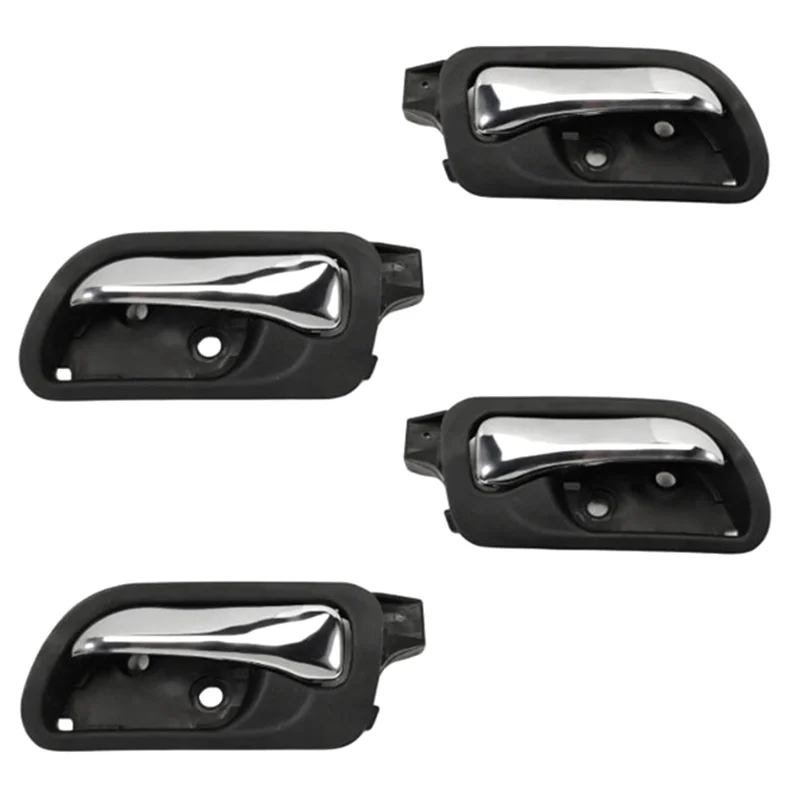 

A58X-4 шт. левая и правая сторона хромированные внутренние дверные ручки HO 1353132 79542 72160SDAA02ZC для Honda Accord Sedan 2003-2007 гг.