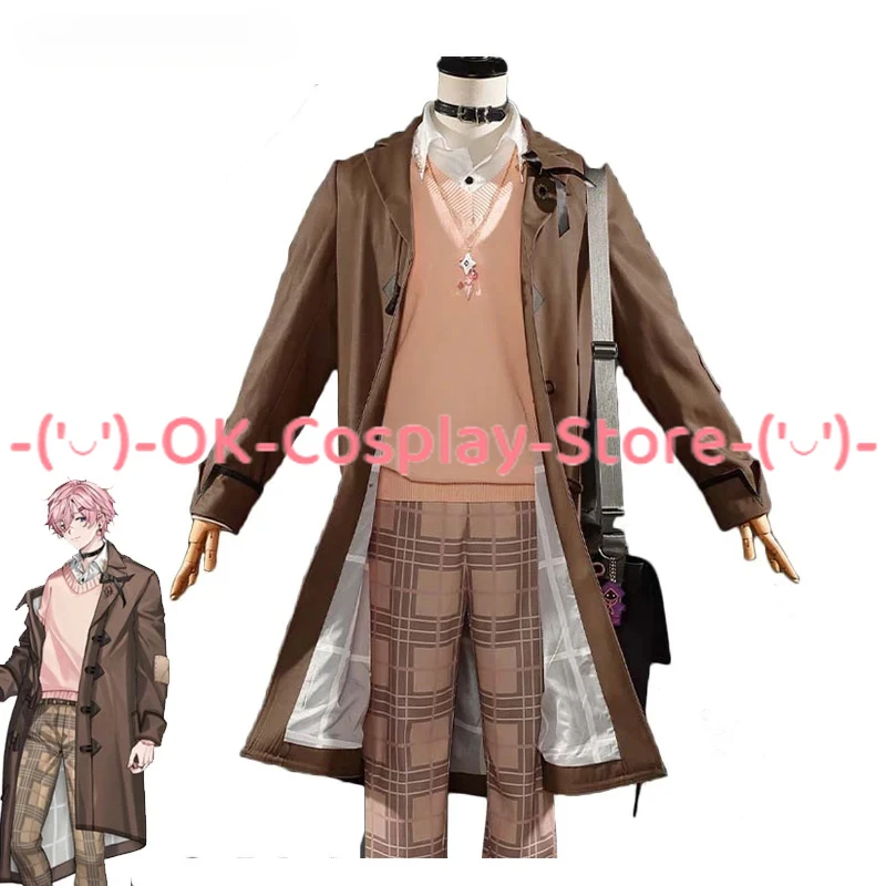 

Shoto Cosplay Costume Vtuber Shxtou Cosplay Party Suit Halloween Carnival Uniforms Anime Clothing Custom Made