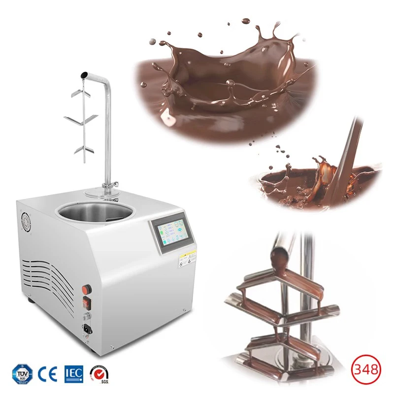 NP-348 New design Chocolate Dispensing Melting Tempering Machine for Commercial or Home Use