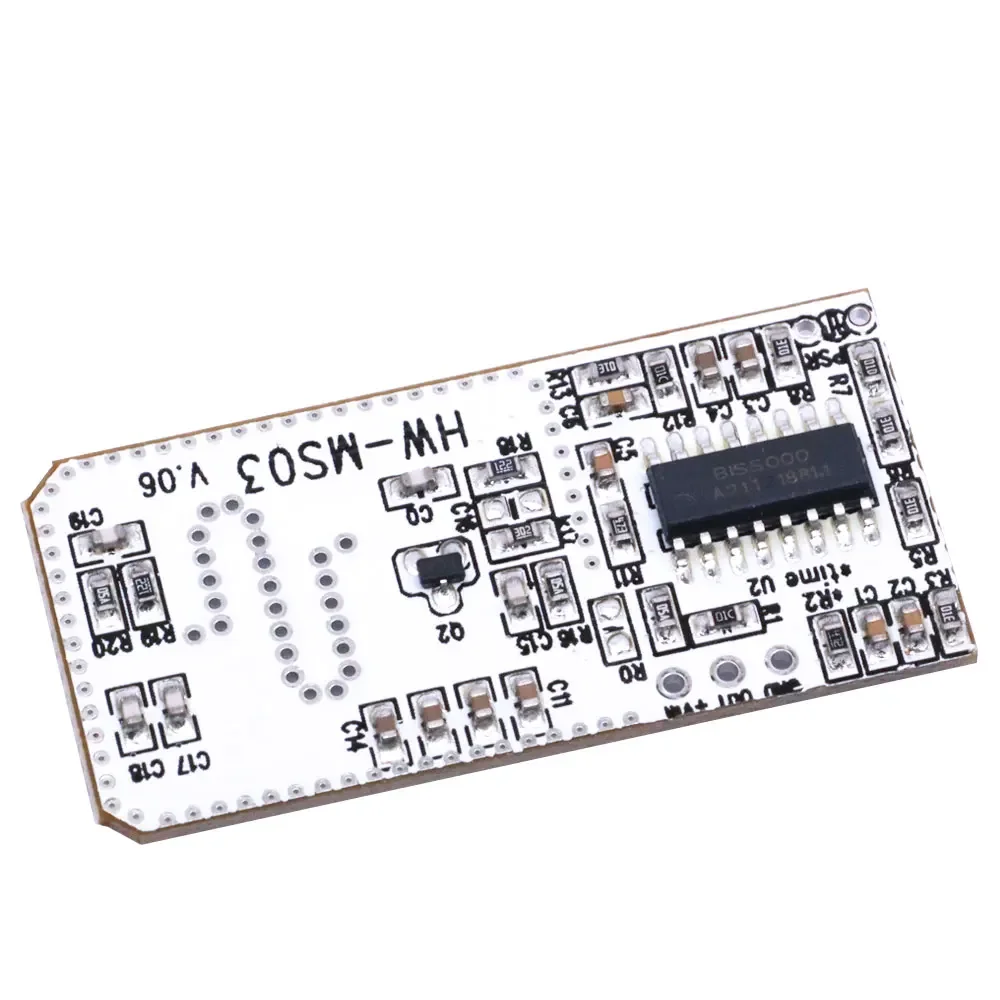 HW-MS03 Pro Dwuzakresowy mikrofalowy moduł czujnika radarowego 2,4 GHz/5,8 GHz do wykrywania ruchu Arduino/Raspberry Pi