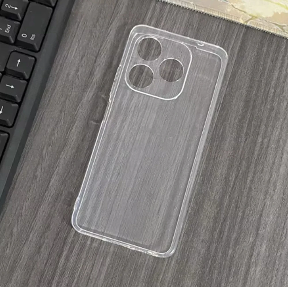 Soft Silicone Black Case For Blackview Wave 8C 6.56