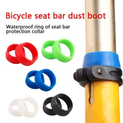 Mountain Bike Seat Post Rubber Ring Dust Cover Cycling Silicone Waterproof MTB Road Bicycle Seatpost Silica Gel Protective Case