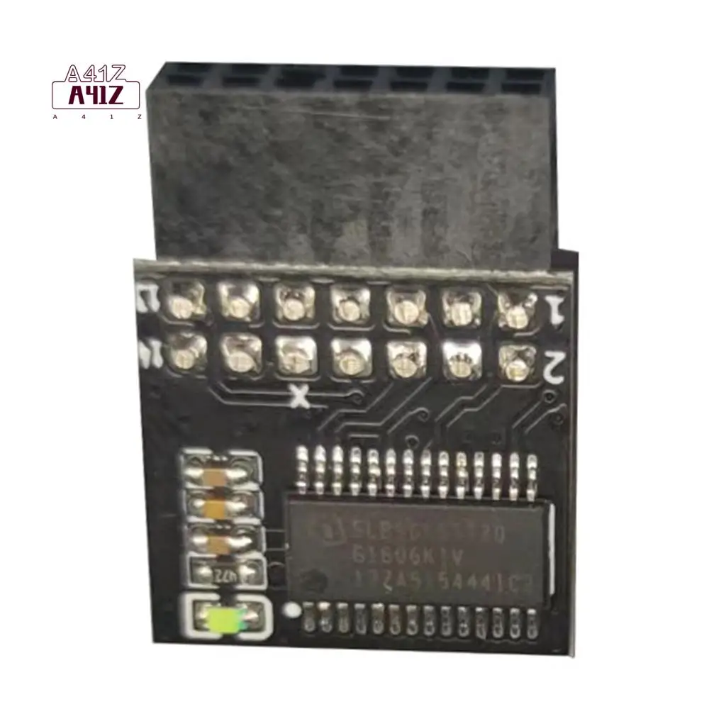 

A41Z-LPC TPM 2.0 Encryption Security Module Remote Card TPM2.0 Module Board For Windows 11