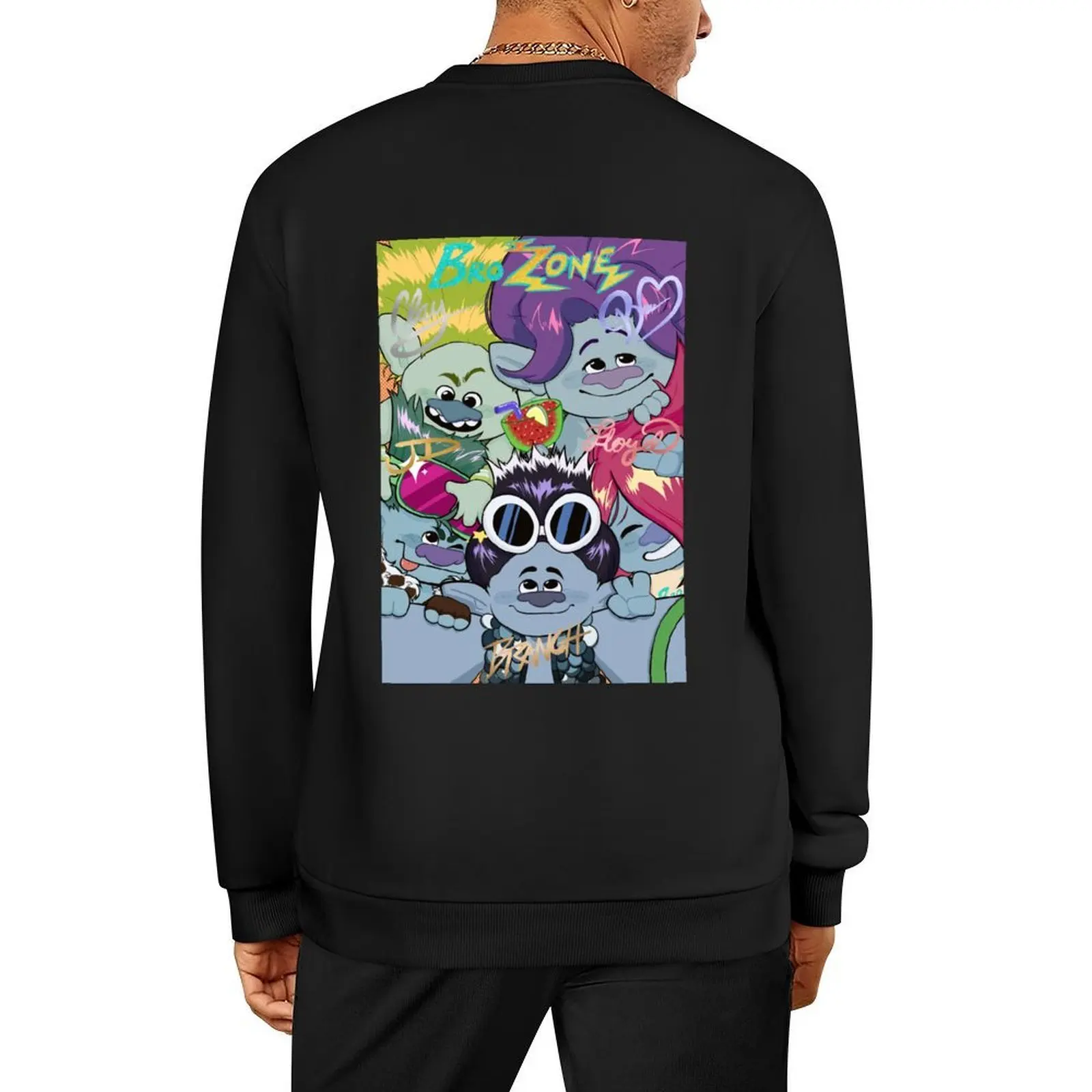 

Brozone Autographs Pullover korean autumn clothes men's clothing male clothes fashion men sweatshirt male