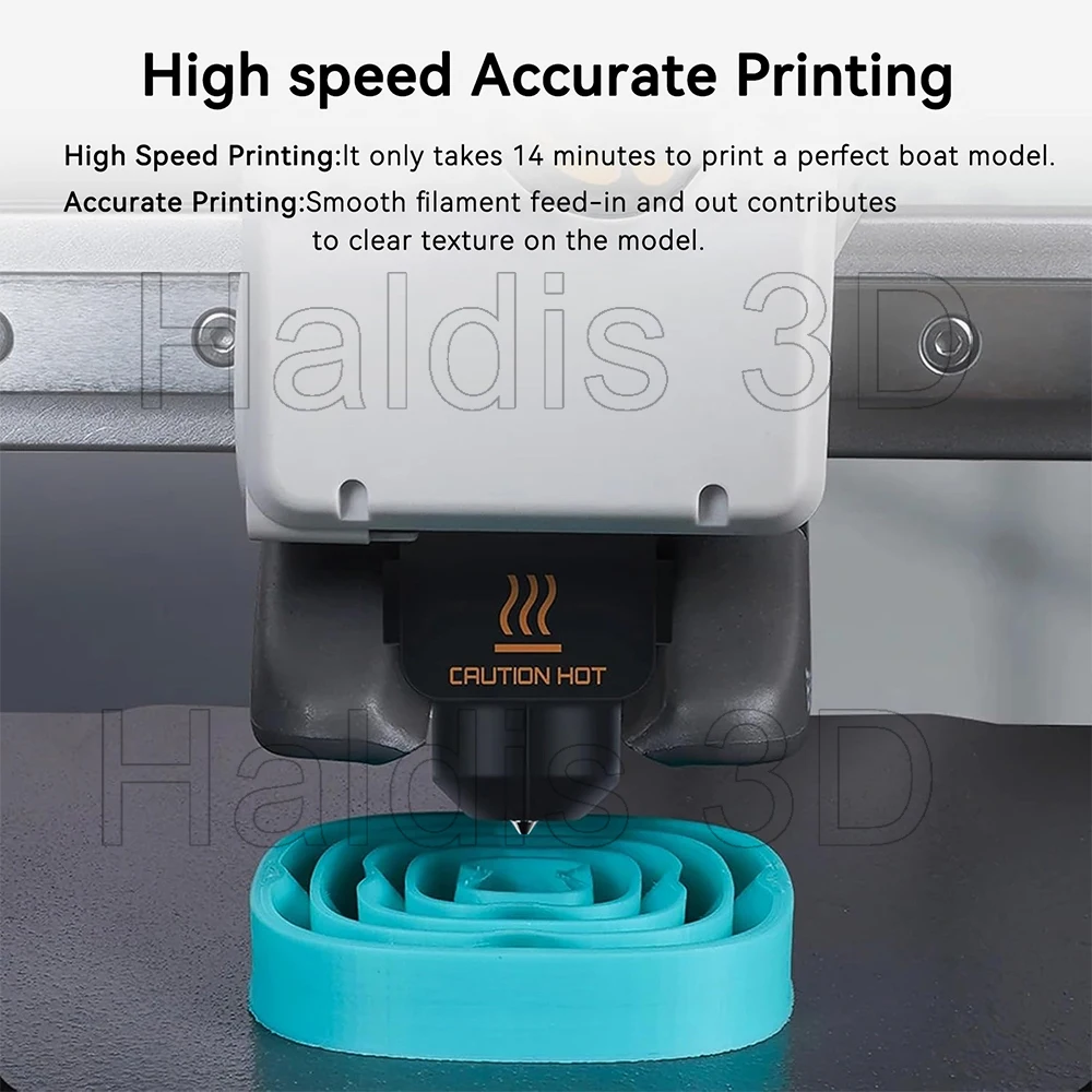 مجموعة Hotend لـ Bambu Lab A1/A1 Mini 0.2/0.4/0.6/0.8 مللي متر فوهة فولاذية صلبة سريعة السرعة مجموعة نهاية ساخنة لقطع غيار A1