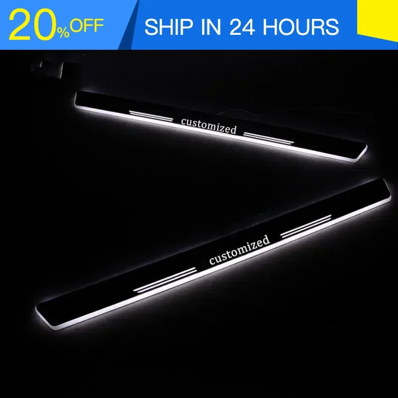 New Door Sill Protector for Audi Q7 4L 4M 2005-2017 Threshold Scuff Plate Anti-Scratch Door Entry Protector Exterior Accessories