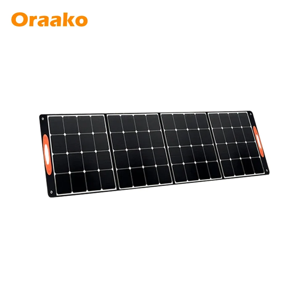 Waterproof Portable Foldable Solar Panel 18.56V Folding Solar Panel Portable 200W Foldable Solar Panel Price