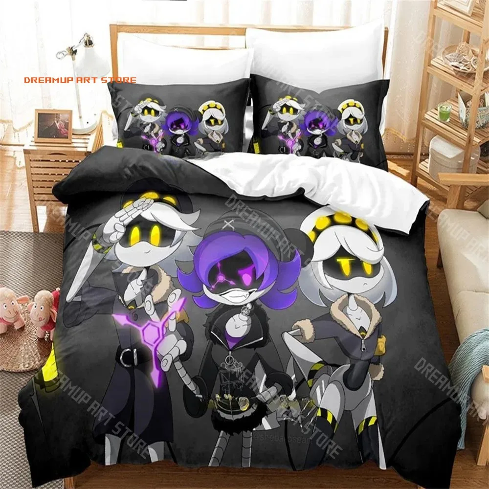 2026 Murder Drones Cartoon Print Bedding Sets Exquisite Bed Supplies Set Duvet Cover Bed Comforter Set Bedding Luxury Birthday G