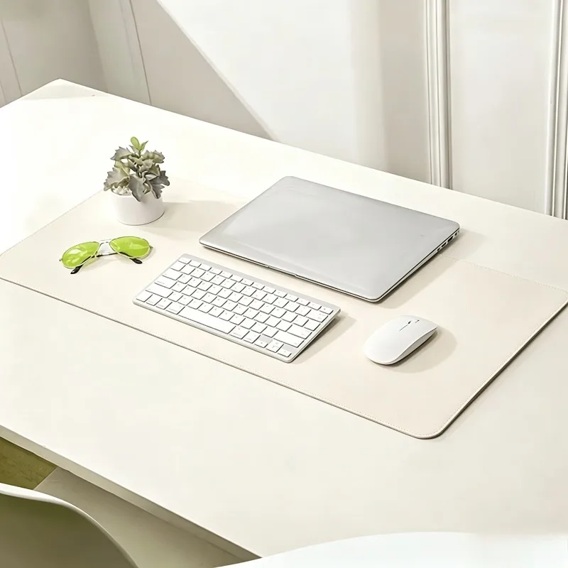 1pc Large Faux Leather Mouse Pad, Non-Slip Waterproof Desk Pad for Office, Desk, Mouse Pads for DeskEasy To Clean, Mouse Pads - view 5