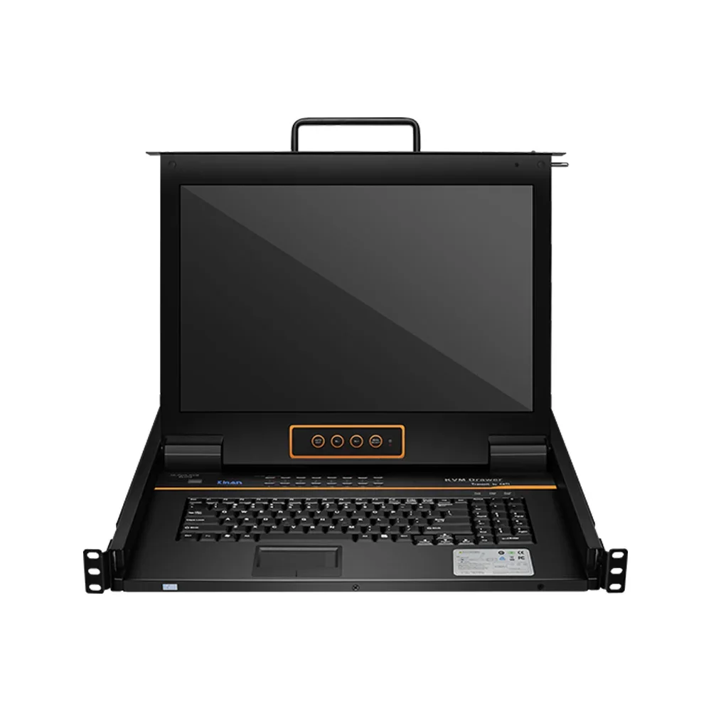 

2021 lcd 16 Port USB 17.3 Inches widescreen Rack Mount Drawer Interface